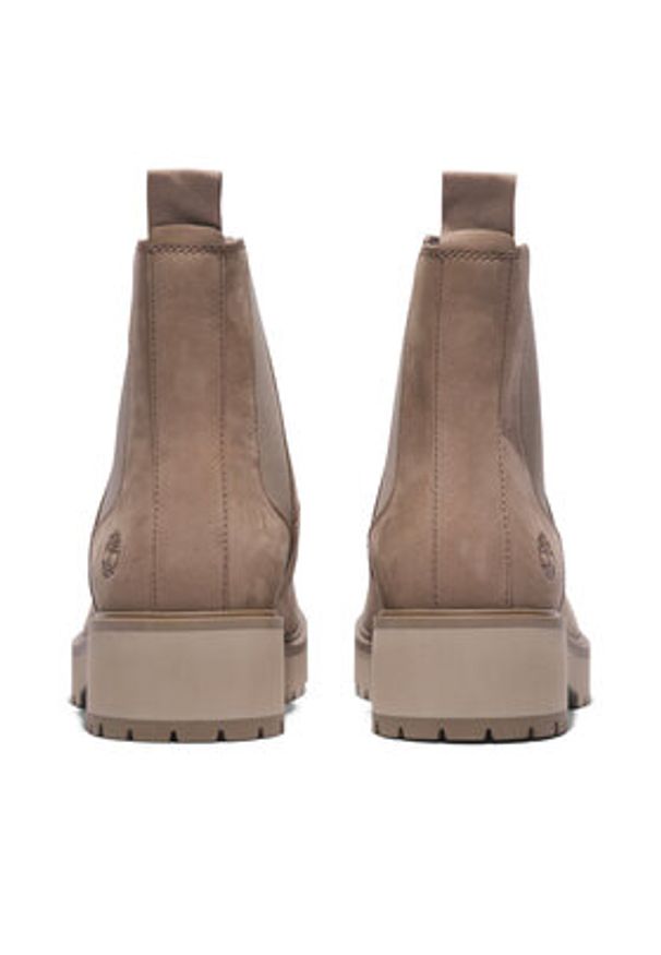 Timberland Sztyblety Carnaby Cool Basic Chlsea TB0A41CW9291 Beżowy. Kolor: beżowy. Materiał: nubuk, skóra