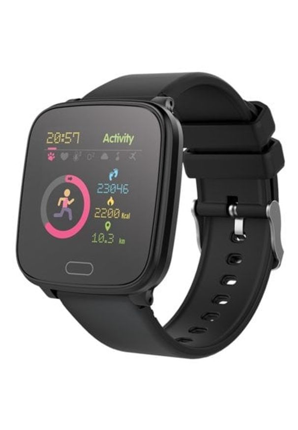 Smartwatch FOREVER iGO JW-100 Czarny. Rodzaj zegarka: smartwatch. Kolor: czarny. Styl: młodzieżowy