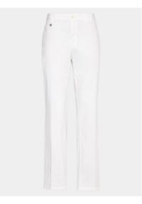 BOSS - Boss Spodnie materiałowe 50488493 Biały Slim Fit. Kolor: biały. Materiał: bawełna #1