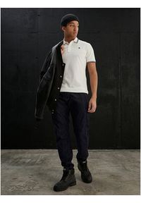 G-Star RAW - G-Star Raw Polo Dunda D17127-5864 Biały Regular Fit. Typ kołnierza: polo. Kolor: biały. Materiał: bawełna #7