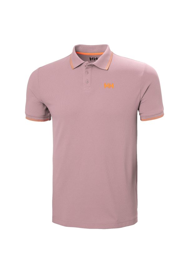 Polo Helly Hansen Kos. Typ kołnierza: polo. Kolor: fioletowy. Materiał: materiał. Sezon: lato. Styl: klasyczny, elegancki