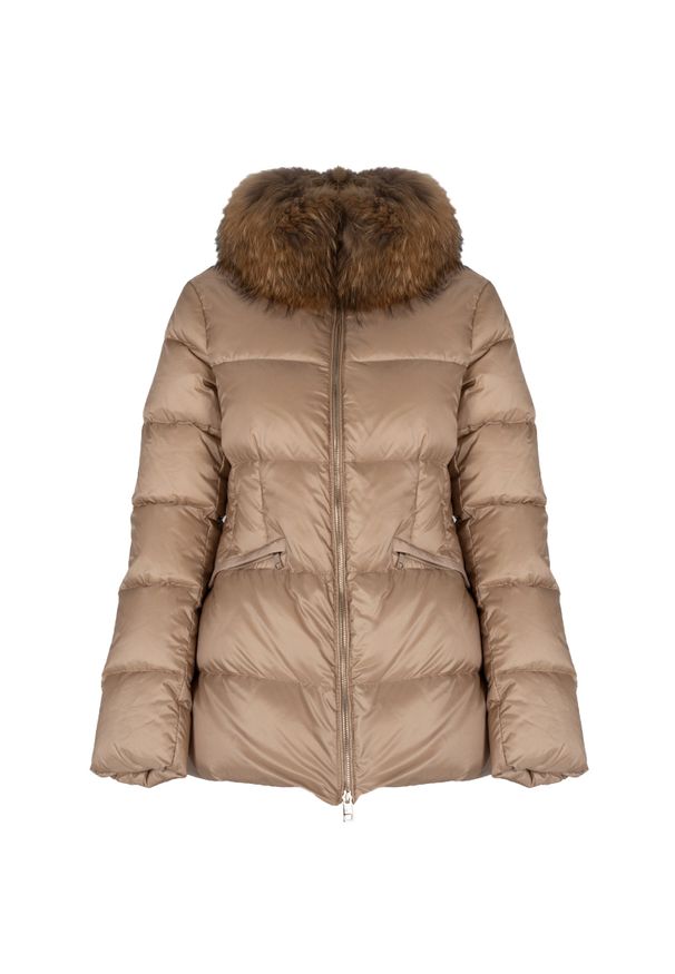 Liu Jo Kurtka | WF2179 T3130 | Kobieta | Beżowy. Okazja: na co dzień. Kolor: beżowy. Materiał: poliamid. Styl: casual