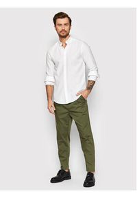 Only & Sons Chinosy Dew 22021486 Zielony Relaxed Fit. Kolor: zielony. Materiał: syntetyk