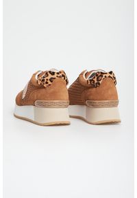 Liu Jo - Sneakersy damskie zamszowe LIU JO. Materiał: zamsz