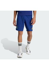 Adidas - Szorty Italy Tiro Travel. Kolor: niebieski. Sport: fitness #1