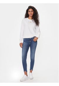 Tommy Jeans Bluza Gold Linear DW0DW16931 Biały Regular Fit. Kolor: biały. Materiał: bawełna, syntetyk #7
