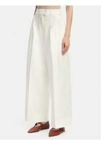 BOSS Spodnie materiałowe C Tanjura5 50558693 Kremowy Regular Fit. Kolor: kremowy. Materiał: bawełna #1