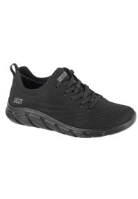 skechers - Buty sportowe Sneakersy damskie, Bobs B Flex - Graceful Stride. Kolor: czarny. Sport: turystyka piesza