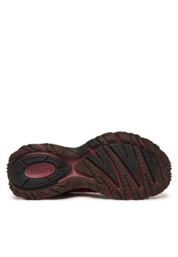 Lacoste Sneakersy L003 Neo Shot 7-49SMA0006 Bordowy. Kolor: czerwony. Materiał: materiał