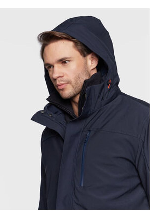 CMP Kurtka softshell 32K3237 Granatowy Regular Fit. Kolor: niebieski. Materiał: softshell, syntetyk