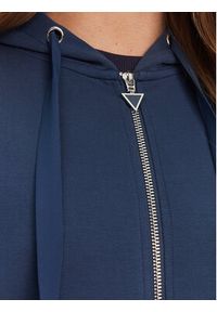 Guess Bluza W5YQ05 KBYE2 Granatowy Regular Fit. Kolor: niebieski. Materiał: syntetyk
