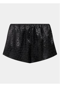 Hunkemöller Szorty piżamowe 203224 Czarny Comfortable Fit. Kolor: czarny. Materiał: wiskoza #4