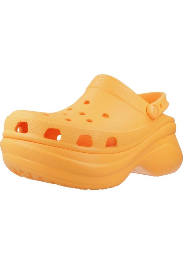 Tenisówki Crocs Model Classic Bae Clog Kolor Pomarańczowy. Kolor: pomarańczowy. Materiał: guma