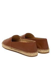 Lauren Ralph Lauren - LAUREN RALPH LAUREN Espadryle Cameryn 802P04415003 Brązowy. Kolor: brązowy. Materiał: skóra #5