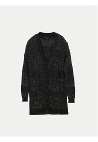 Desigual Kardigan Fredericton 24WWJF22 Czarny Relaxed Fit. Kolor: czarny. Materiał: syntetyk #2