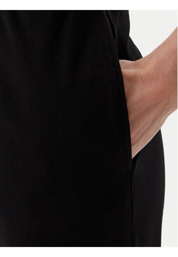 Hugo - HUGO Spodnie piżamowe 50575186 Czarny Slim Fit. Kolor: czarny. Materiał: bawełna