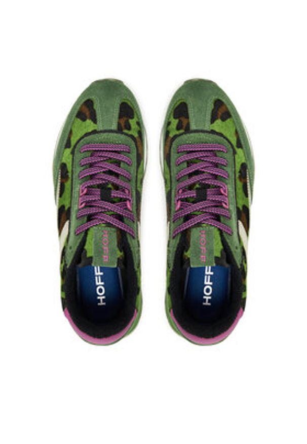 HOFF Sneakersy Art 22503002 Zielony. Kolor: zielony. Materiał: skóra, zamsz