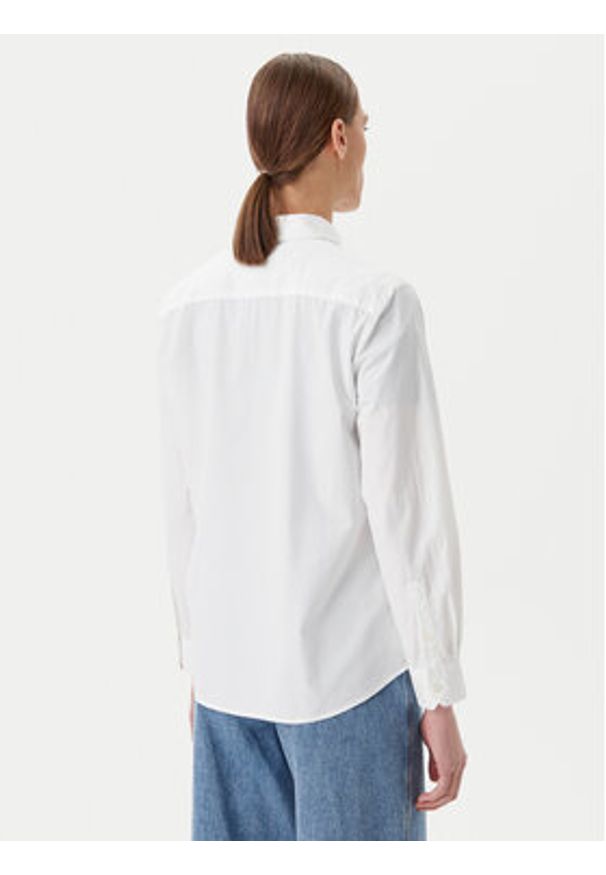 Tommy Jeans Koszula DW0DW20290 Biały Regular Fit. Kolor: biały. Materiał: bawełna