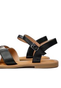 Clara Barson Sandały WS5100-19A Czarny. Kolor: czarny. Materiał: skóra