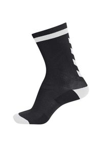 Skarpety sportowe dla dorosłych Hummel Elite Indoor Sock Low. Kolor: wielokolorowy, czarny, biały