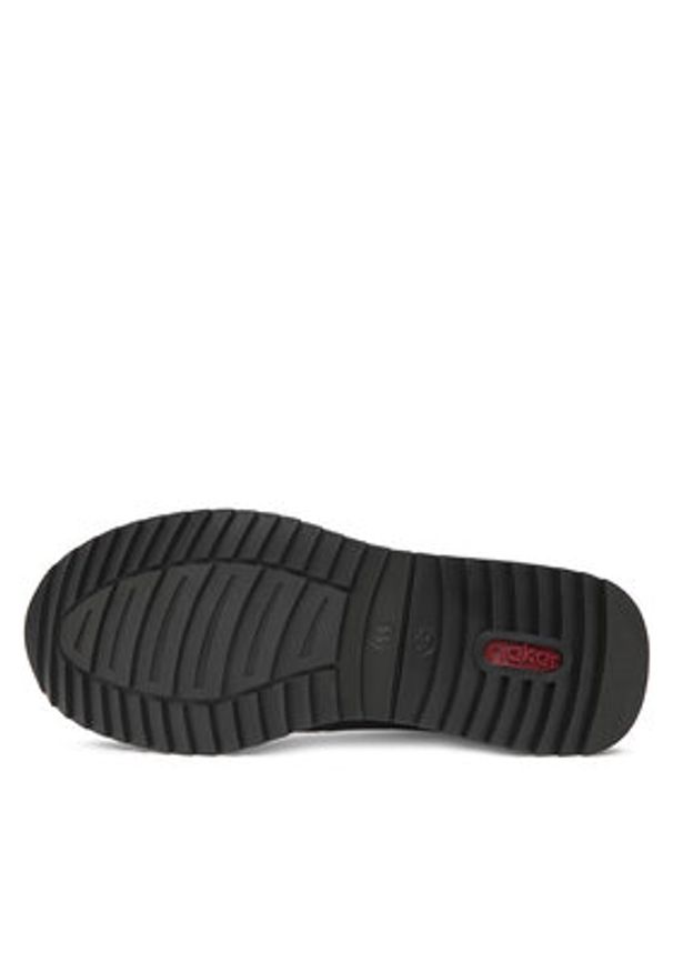 Rieker Sneakersy 16127-00 Czarny. Kolor: czarny. Materiał: skóra