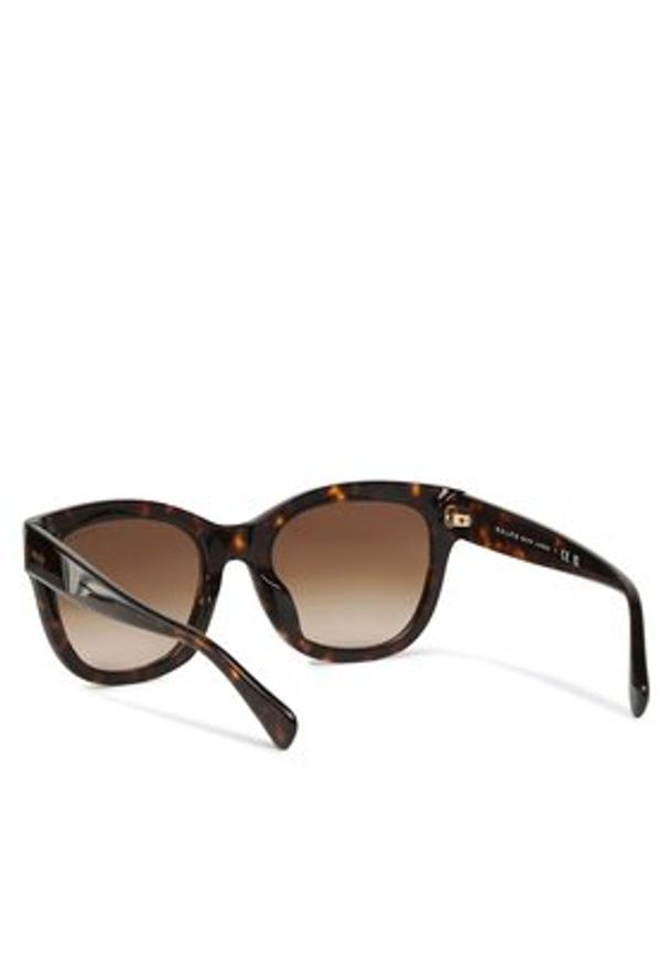 Lauren Ralph Lauren Okulary przeciwsłoneczne 0RA5301U Brązowy. Kolor: brązowy. Materiał: syntetyk