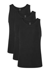 GAP - Gap Komplet 3 tank topów 483958-01 Czarny Regular Fit. Kolor: czarny. Materiał: bawełna #3