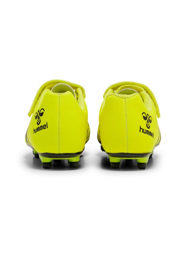 Dziecięce buty piłkarskie Hummel Top Star FG. Kolor: żółty. Materiał: skóra, syntetyk. Szerokość cholewki: normalna. Sport: piłka nożna