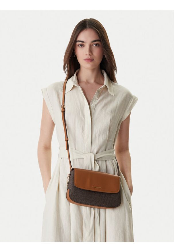 MICHAEL Michael Kors Torebka 32R6G0XC1B Brązowy. Kolor: brązowy. Materiał: skórzane