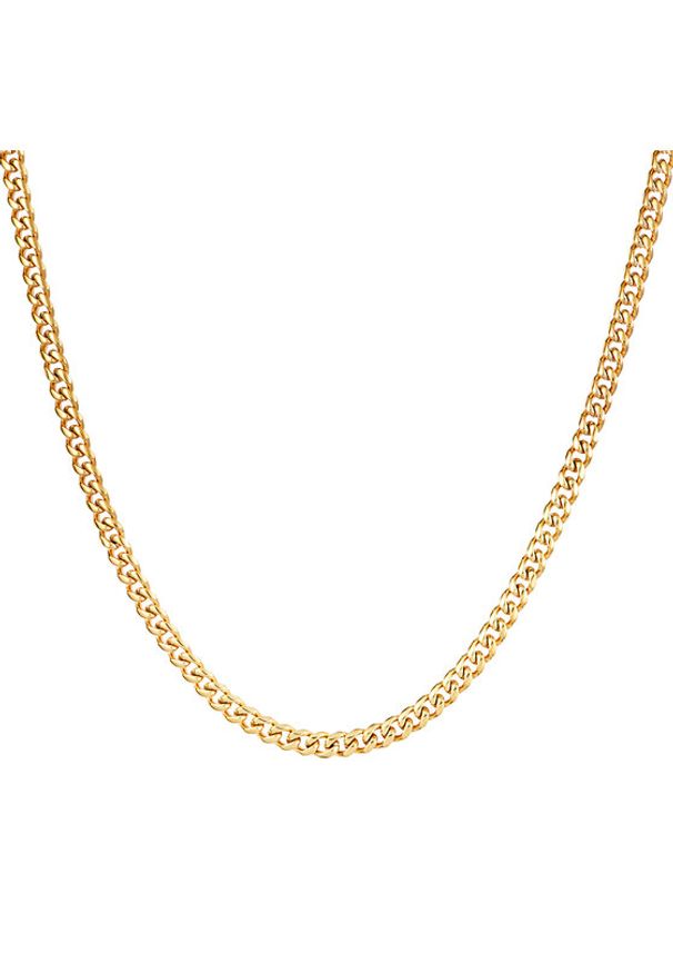 ICED STUFF Łańcuszek Miami Cuban Link Złoty. Materiał: metalowe. Kolor: złoty