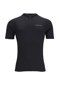 VAN RYSEL - Koszulka rowerowa szosowa Triban Essentiel. Kolor: czarny. Materiał: materiał, poliester #1