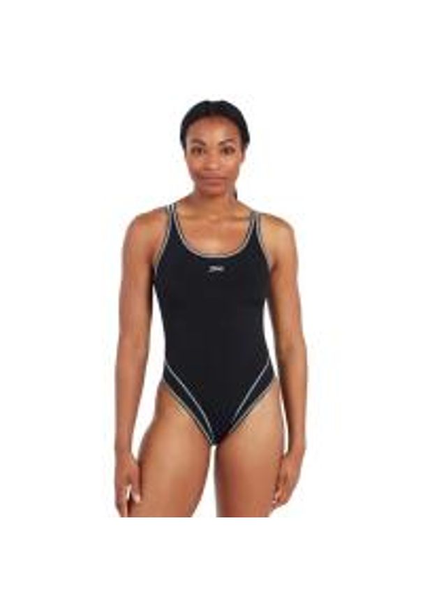 ZOGGS - Zoggs Wire Masterback Swimsuit - Czarny - Rozmiar 32. Kolor: czarny, niebieski, wielokolorowy