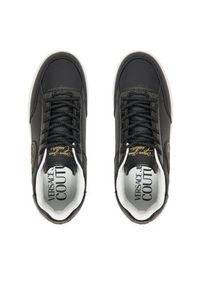 Versace Jeans Couture Sneakersy Fondo Meyssa 79VA3SJ5 ZPB33 Czarny. Kolor: czarny. Materiał: skóra #5