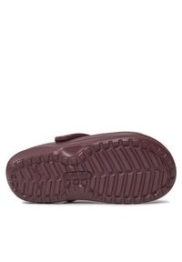 Crocs Klapki Crocs Classic Lined Clog 203591 Bordowy. Kolor: czerwony