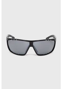 Uvex Okulary kolor czarny. Kształt: prostokątne. Kolor: czarny