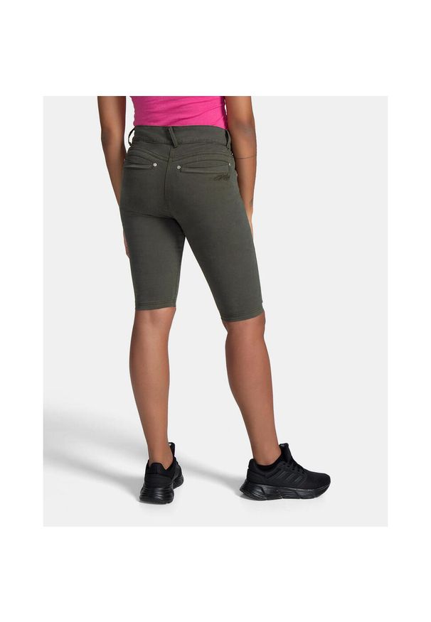 Jeansowe spodenki damskie Kilpi PARIVA-W. Kolor: zielony. Materiał: jeans
