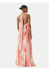 Elisabetta Franchi Sukienka letnia ABR4752E2 CP9 Czerwony Regular Fit. Kolor: czerwony. Materiał: syntetyk. Sezon: lato #4