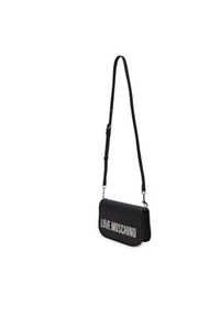 Love Moschino - LOVE MOSCHINO Torebka JC4028PP1NKD000B Czarny. Kolor: czarny. Materiał: skórzane #4