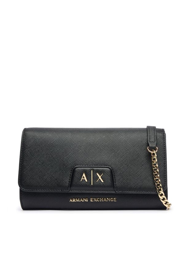 Torebka Armani Exchange. Kolor: czarny