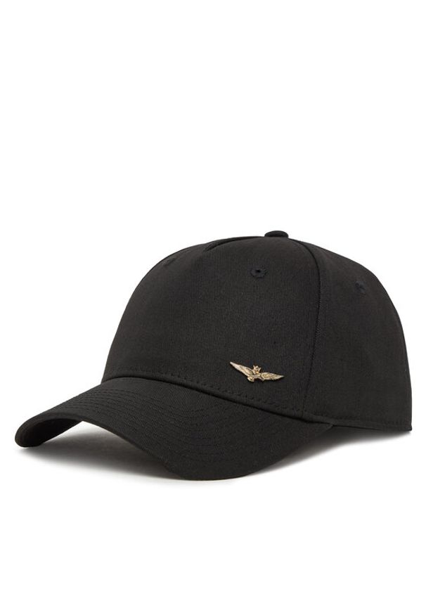Aeronautica Militare Czapka z daszkiem 251HA1122CT2848 Czarny. Kolor: czarny. Materiał: bawełna, materiał