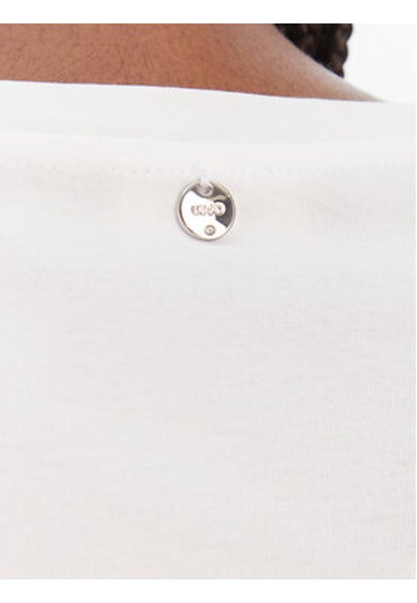 Liu Jo T-Shirt WA6128 JS904 Biały Relaxed Fit. Kolor: biały. Materiał: bawełna