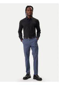 BOSS Koszula P-Hank 50555747 Czarny Slim Fit. Kolor: czarny. Materiał: syntetyk #4