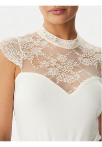 Rinascimento Body CFC0127525003 Biały Slim Fit. Kolor: biały. Materiał: syntetyk #5