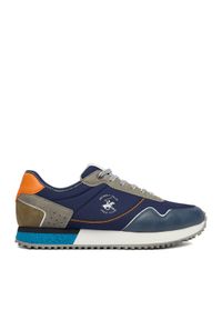 Beverly Hills Polo Club Sneakersy EO-GUIDIO-01 Granatowy. Kolor: niebieski. Materiał: materiał #1