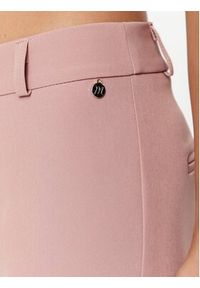 Maryley Spodnie materiałowe 23IB52Z/41CA Różowy Regular Fit. Kolor: różowy. Materiał: materiał, syntetyk #5