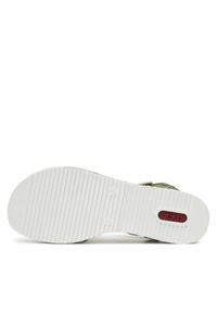 Rieker Sandały V3660-52 Zielony. Kolor: zielony. Materiał: syntetyk, materiał #5
