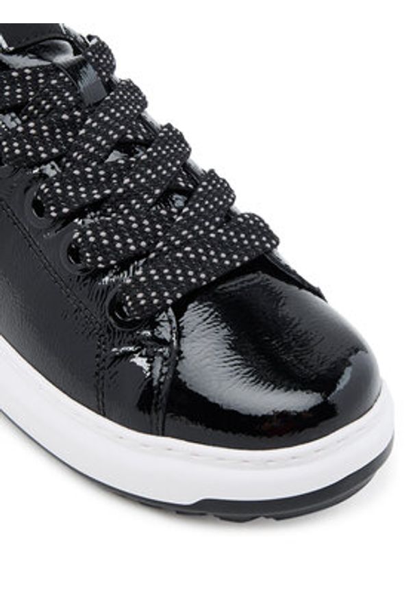 Karl Lagerfeld - KARL LAGERFELD Sneakersy KL67531 Czarny. Kolor: czarny. Materiał: skóra