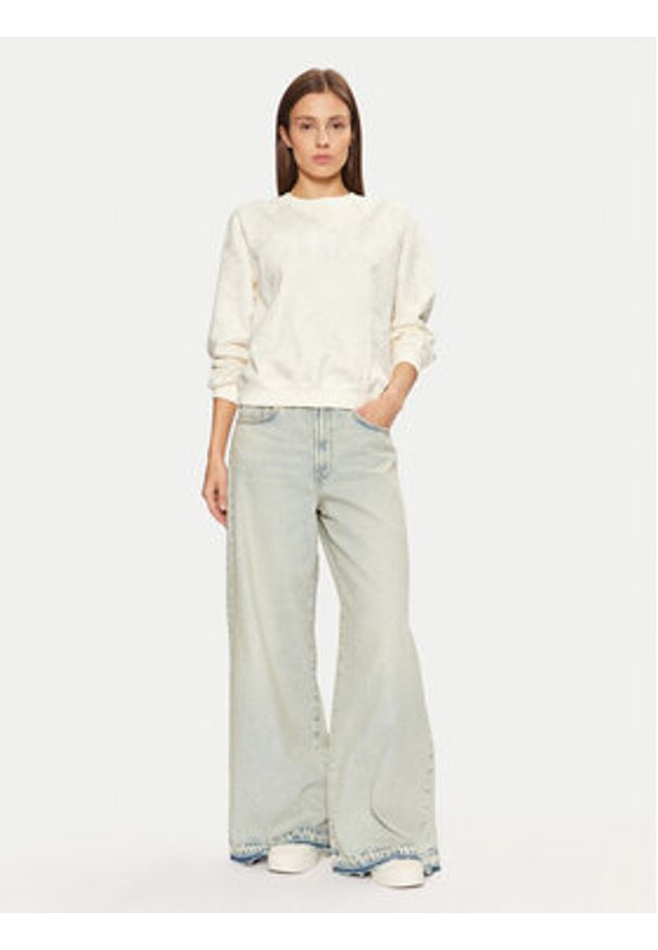 GAP - Gap Bluza 588019-04 Écru Relaxed Fit. Materiał: bawełna