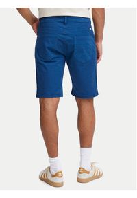 Blend Szorty materiałowe 20716713 Granatowy Slim Fit. Kolor: niebieski. Materiał: bawełna #7