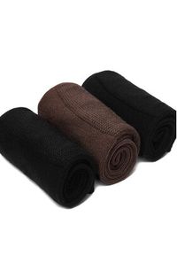 Gino Rossi Zestaw 3 par wysokich skarpet męskich CEO_AS_GR_01_W_AW25 (3-pack). Czarny. Kolor: czarny. Materiał: materiał, bawełna #3